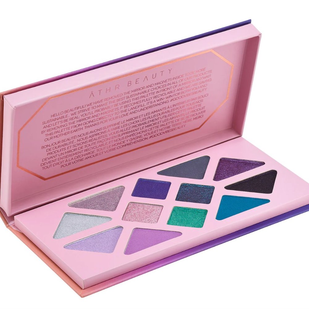 ATHR BEAUTY Moonlight Crystal Eyeshadow Palette - Make Up Cosmetics NWT